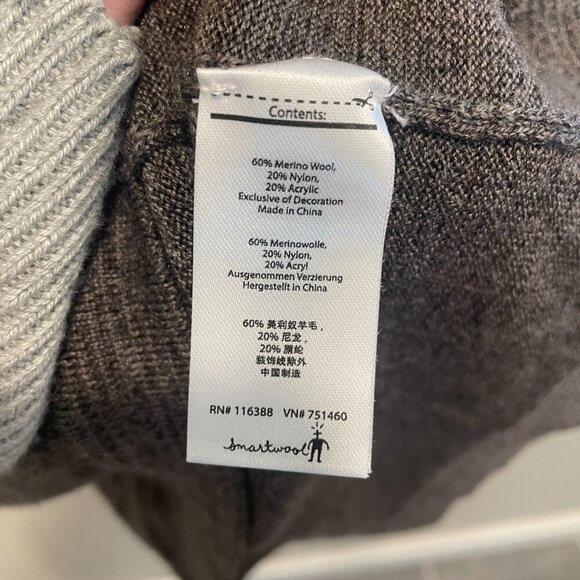 Smartwool Wool Blend Long Sleeve Tunic Top Small - Picture 4 of 6